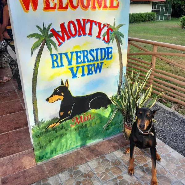 Monty's Riverside View Resort，位于Mindoro的酒店