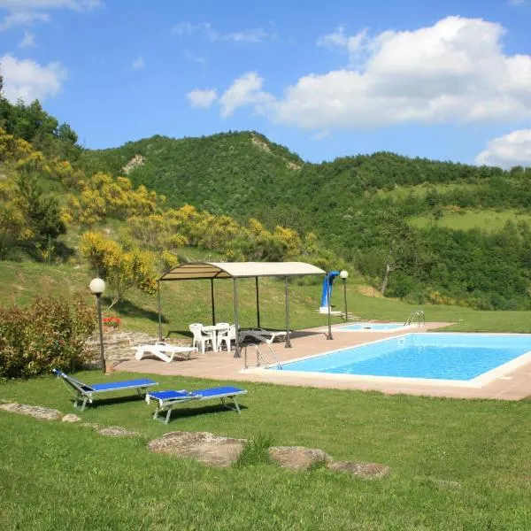Agriturismo Sacchiafarm，位于Borgo Pace的酒店