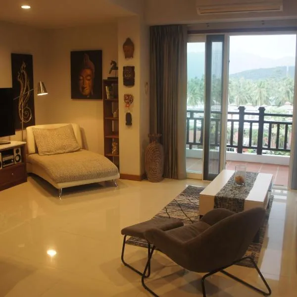 Khanom Beach Residence Sea & Mountain View - 1 Bedroom，位于Ban Na Dan的酒店