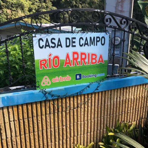 Casa de Campo Rio Arriba，位于Quebrada的酒店