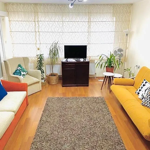 Comfy Flat 2 No Air Condition but has ceiling fans and central Heating，位于帕莫卡莱的酒店