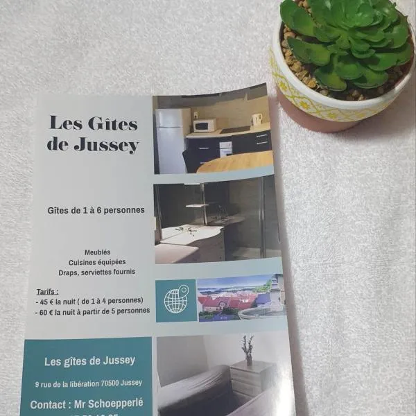 朱塞伊公寓，位于Magny-lès-Jussey的酒店