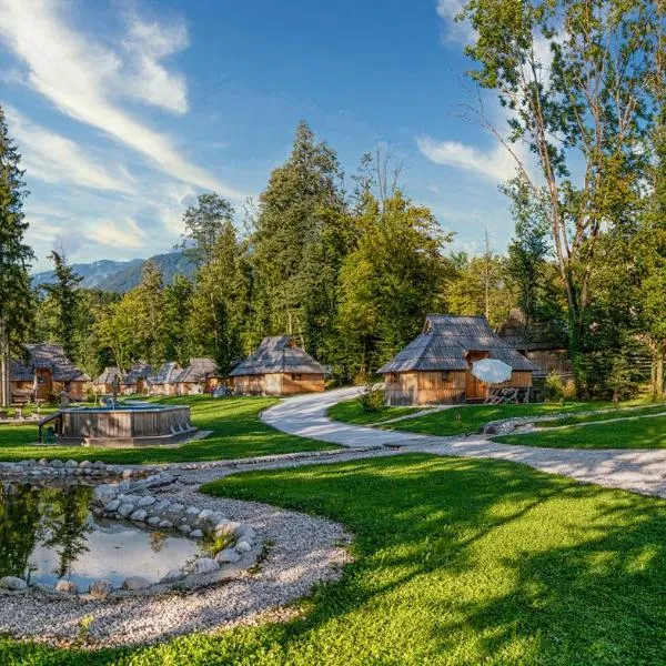 Slovenia Eco resort，位于Grad的酒店