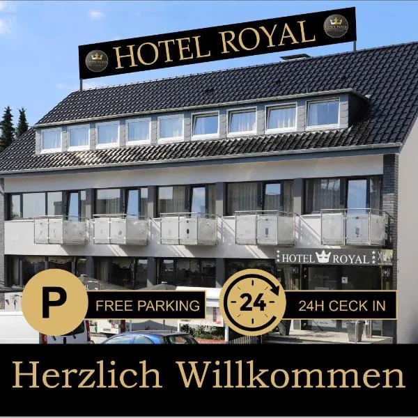 皇家酒店，位于Leopoldshöhe的酒店