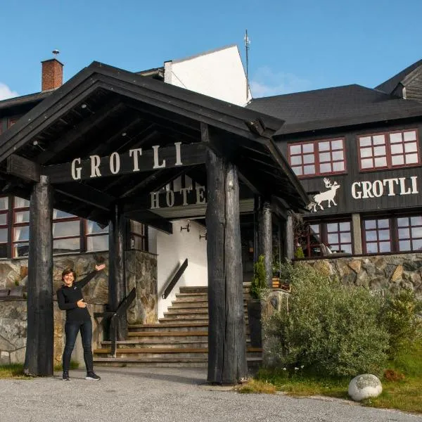 葛洛特里赫耶尔酒店，位于Grotli的酒店
