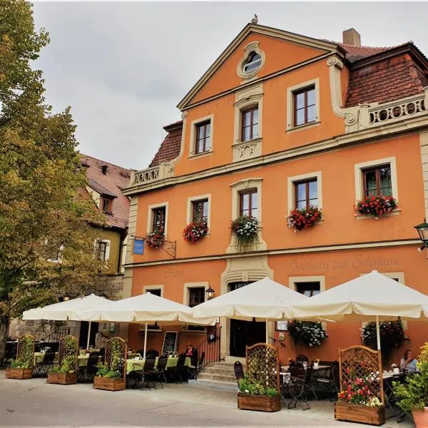 斯查拉阿肯特酒店，位于罗滕堡的酒店