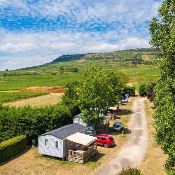 Camping de Santenay，位于Épertully的酒店