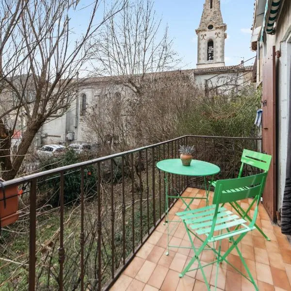 Appartement cocooning à Barrême, 30 m² avec balcon，位于Barrême的酒店