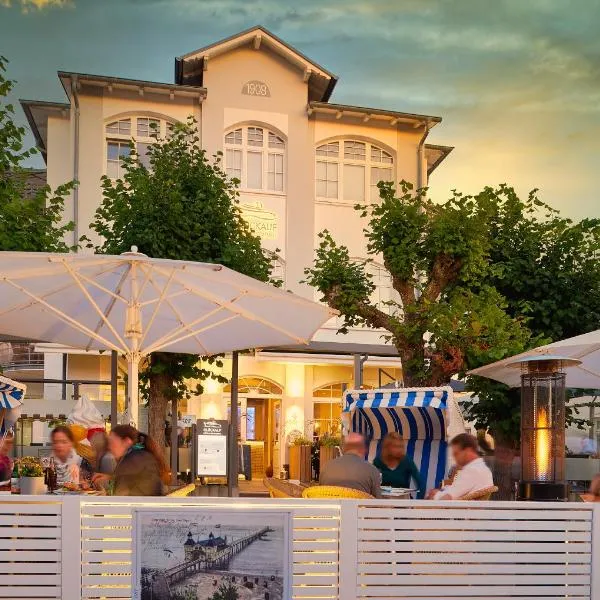 Hotel Glückauf 1908，位于奥斯赛拜-塞林的酒店