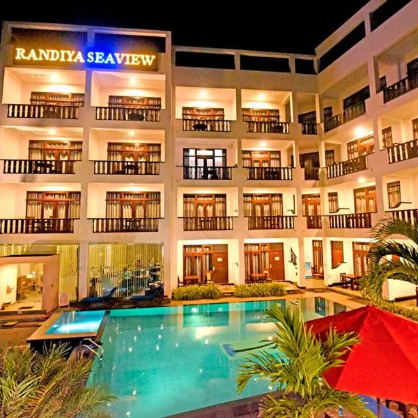 Randiya Sea View Hotel，位于Kamburugamuwa的酒店