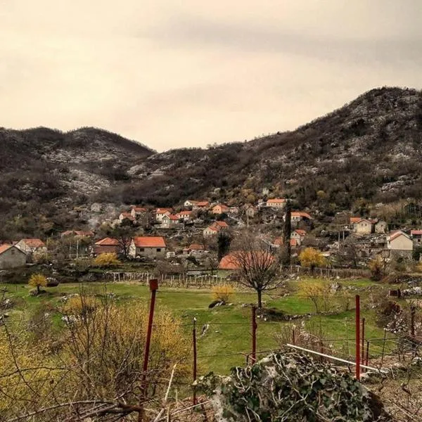 house on the hill，位于采蒂涅的酒店