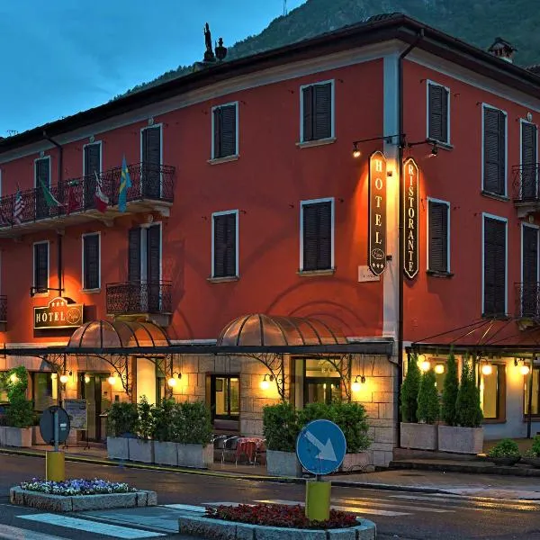 Bes Hotel Papa San Pellegrino Terme，位于Camerata Cornello的酒店