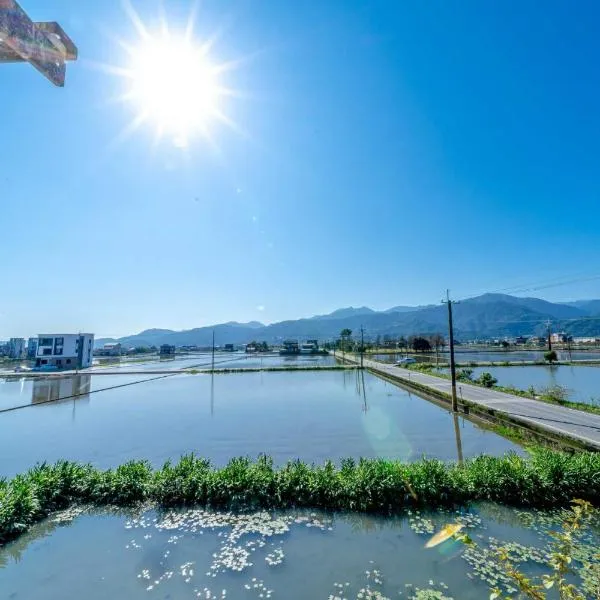 宜兰遇而欢田园民宿，位于冬山乡的酒店