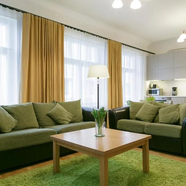 Saaresalu City Center Apartment，位于Audru的酒店