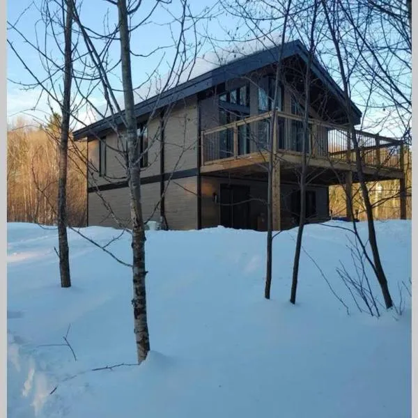 Chalet le Caribou- Chalets Galaxia，位于若列特的酒店