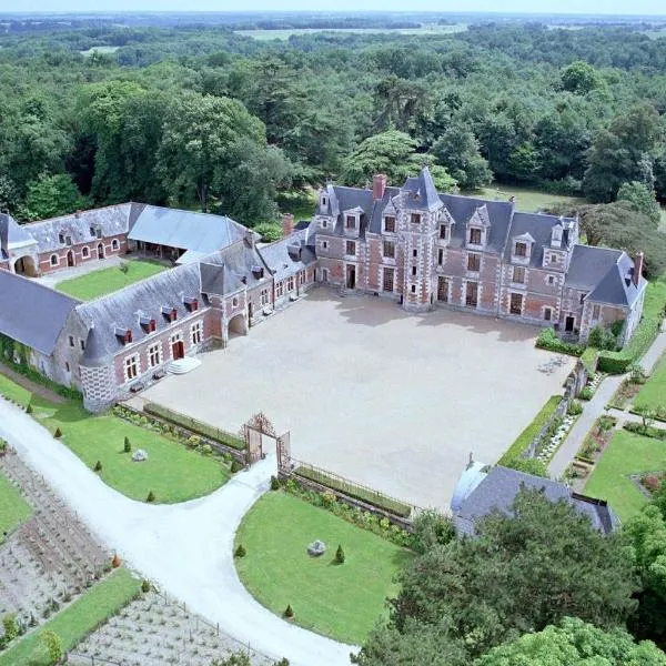 Château de Jallanges & Spa à Vouvray - 1h de spa incluse par jour，位于Lussault-sur-Loire的酒店