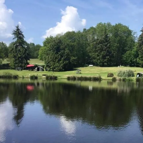L’Etang Carp fishing lake and Gite，位于圣瑞尼安的酒店