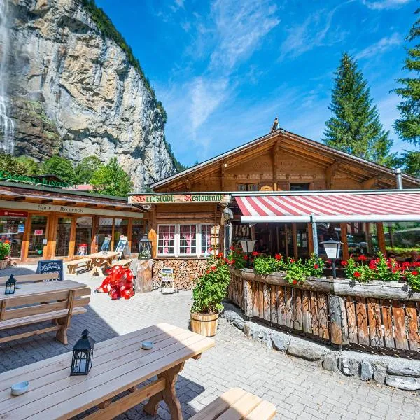 Camping Jungfrau，位于Lauterbrunnen的酒店