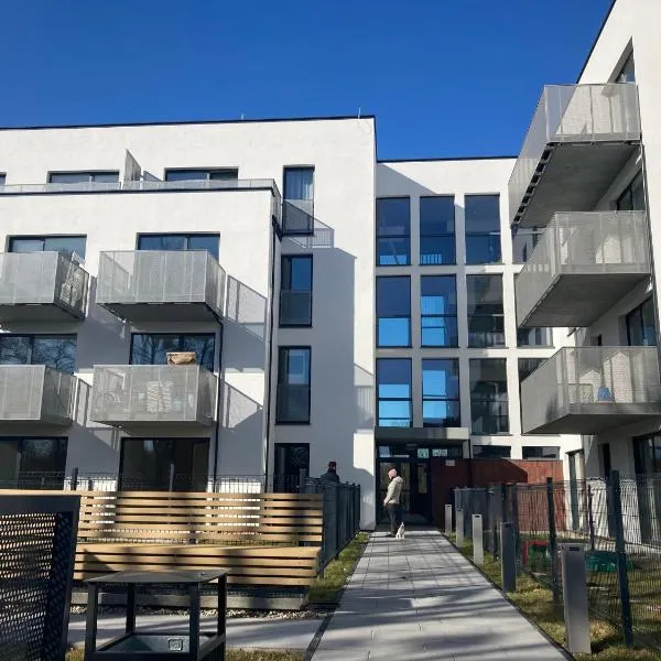 JAB Apartament Przy Klinice Business & Family，位于什切青的酒店