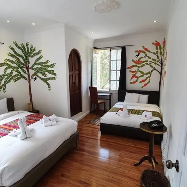 Hotel Boutique Villa de Sant Refugio de Relajacion，位于基多的酒店
