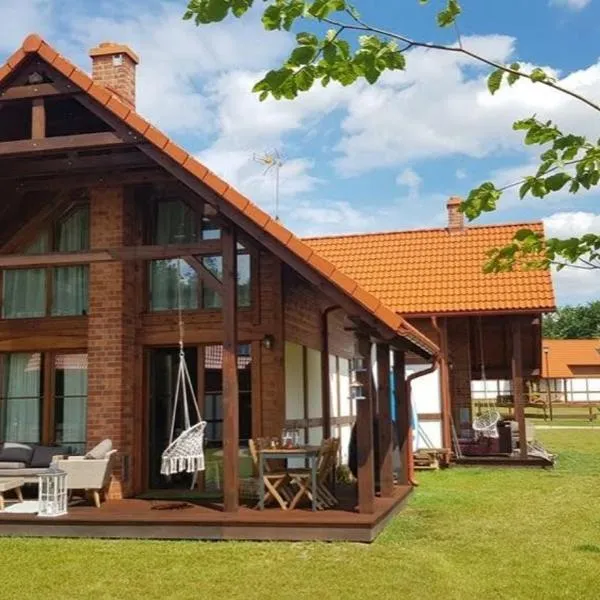 Ostoja Bukowo 20 Kaszuby, Miętowa Żaba，位于Borowy Młyn的酒店