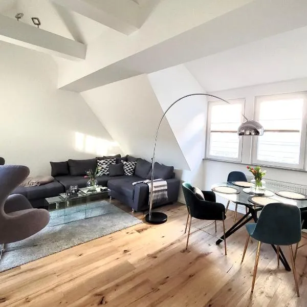 Das Stader Loft mit Sonnenbalkon，位于施塔德的酒店