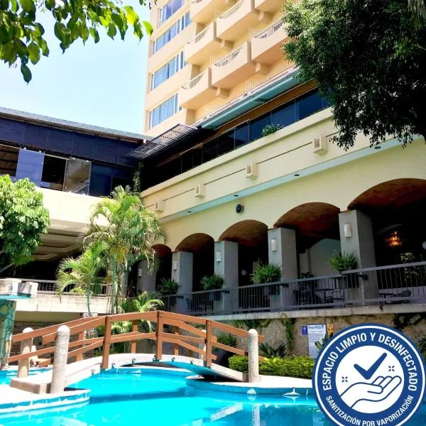 福廷广场酒店，位于San Lorenzo Cacaotepec的酒店