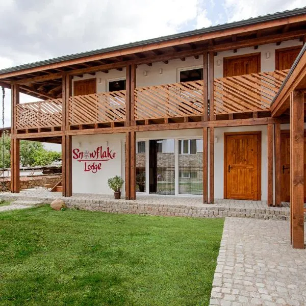 Къщи за гости Сноуфлейк Snowflake Chalet and Snowflake Lodge，位于Kremen的酒店