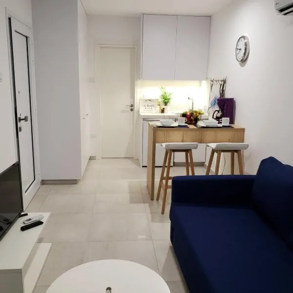Modern & Cozy Studio w/ Backyard Near City Center，位于利马索尔的酒店