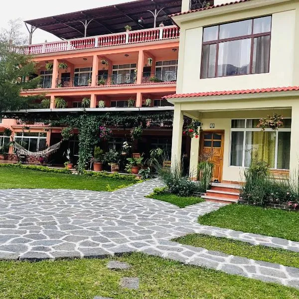 Hotel-Villas JABEL TINAMIT，位于San Antonio Palopó的酒店