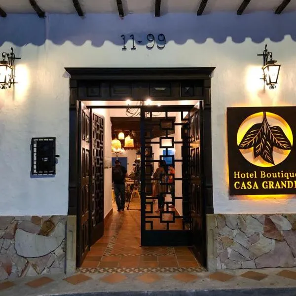 Hotel Boutique Casa Grande，位于Guayabal的酒店