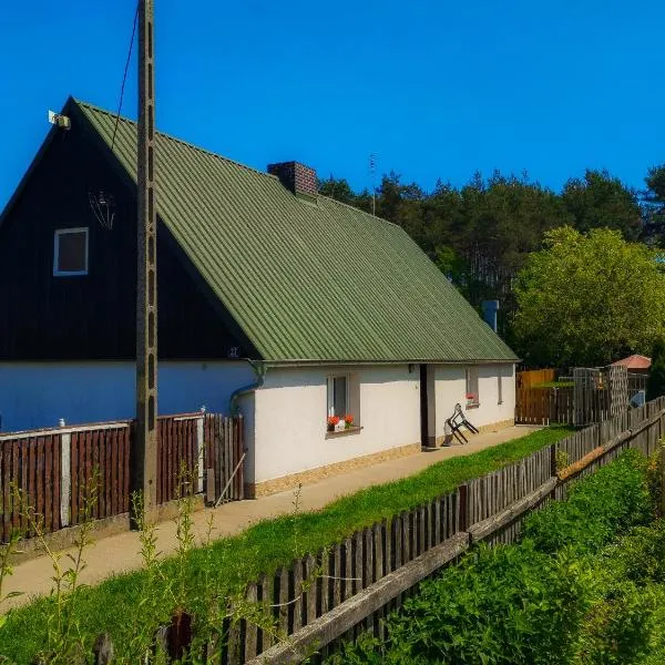 Zielona Chałupa，位于Trzciel的酒店