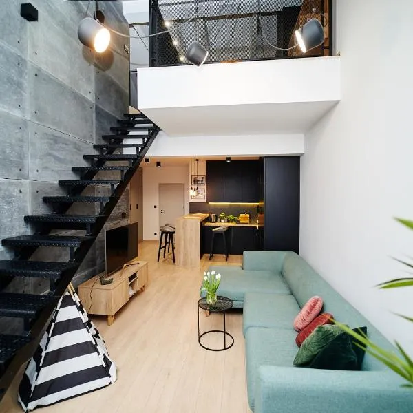 LOFT Apartment，位于Wychodne的酒店