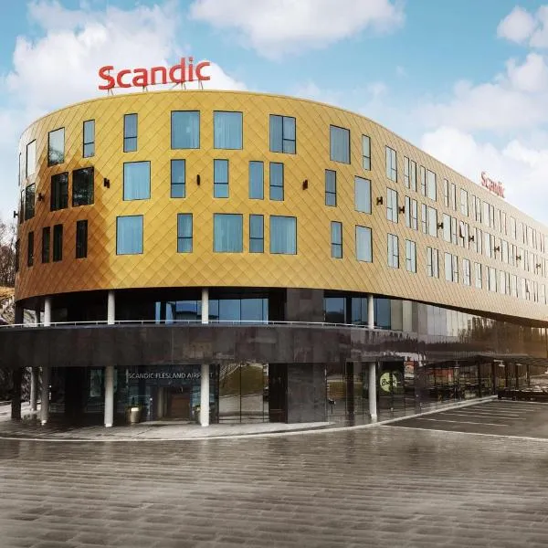 斯堪迪克弗莱兰机场酒店，位于Lunde的酒店