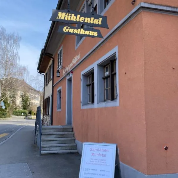 Garni-Hotel Mühletal，位于Hemishofen的酒店