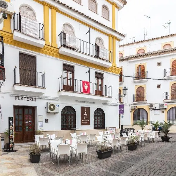 Hotel Platería，位于Villanueva del Rey Sevilla的酒店