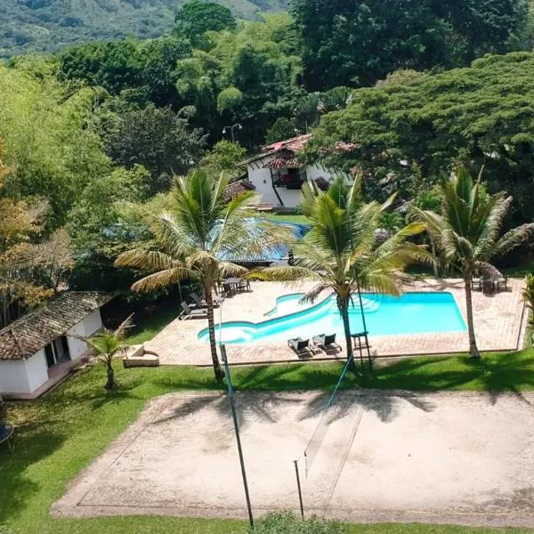 Eco Hotel Hacienda El Diamante，位于Guacarí的酒店