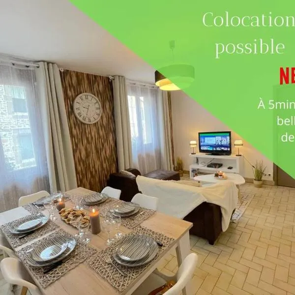 La Forgette - Netflix - Cosy，位于莱皮约的酒店