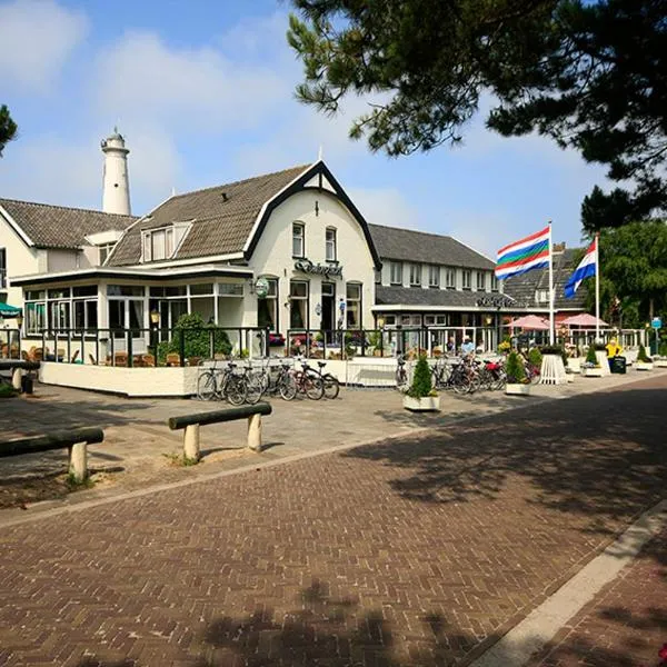 山丘景观咖啡餐厅酒店，位于斯希蒙尼克奥赫的酒店