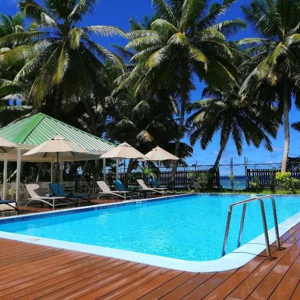 休闲海滩度假酒店，位于Anse Kerlan的酒店