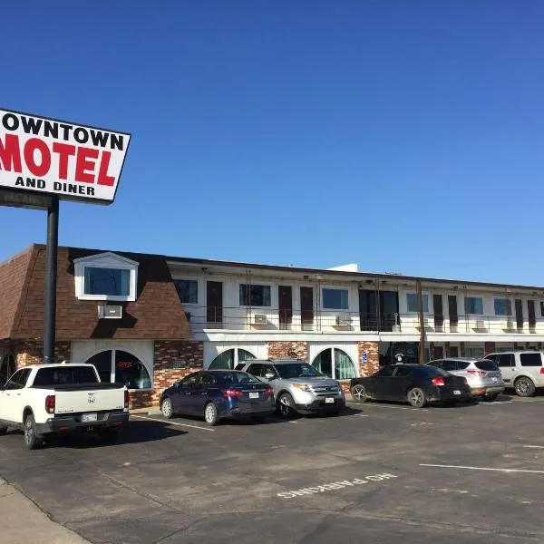 Downtown Motel Woodward，位于Woodward的酒店