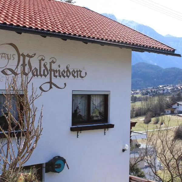 Haus Waldfrieden，位于绍滕斯的酒店