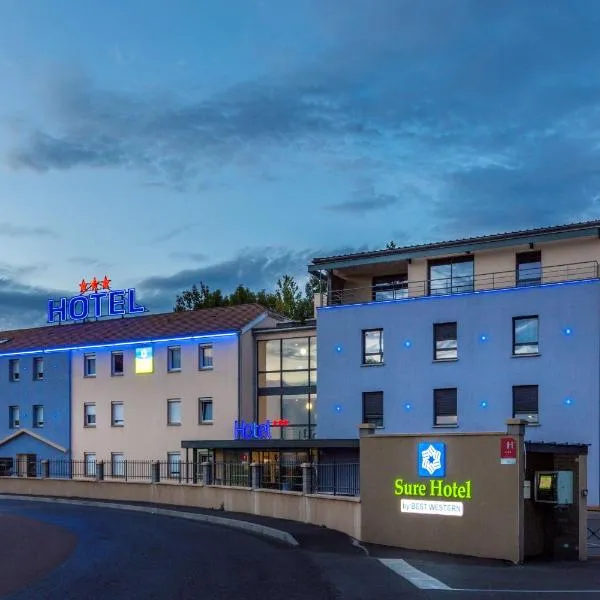Sure Hotel by Best Western Reims Nord，位于Les Mesneux的酒店