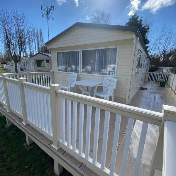 KellysHolidayHomes Atlas 3 bedrooms caravan，位于威利的酒店