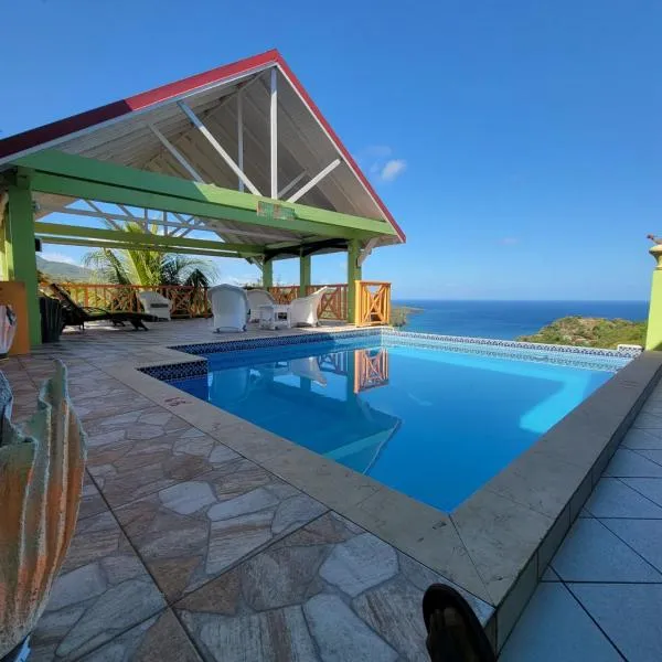 Tropical Paradise View，位于Palmiste的酒店