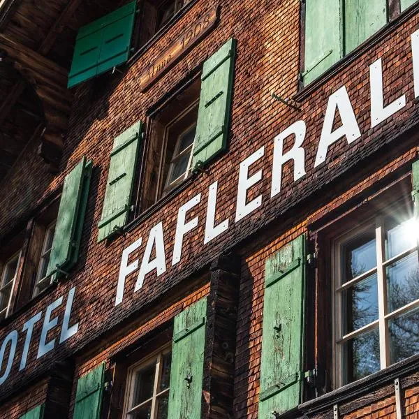 Hotel Fafleralp，位于布拉滕的酒店