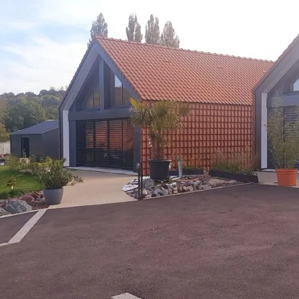 la douce Cahute，位于Fresnicourt-le-Dolmen的酒店