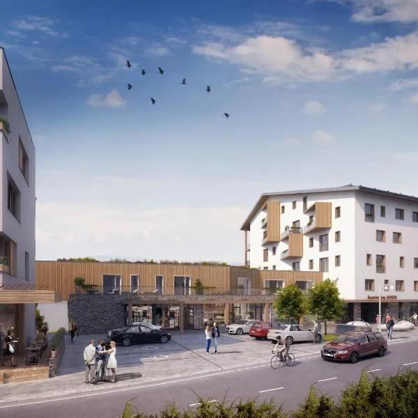 Apartment Rezidence - Javor & Wellness，位于泽勒兹纳·鲁达的酒店