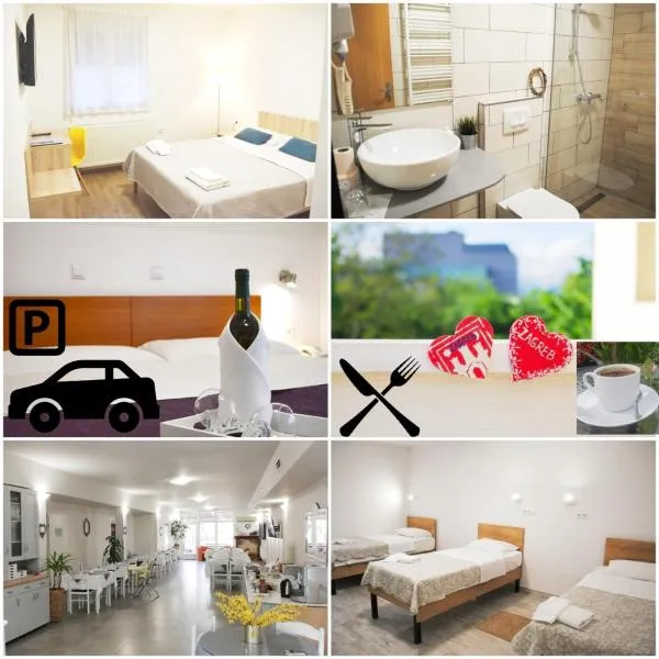 Hotel Fala Zagreb，位于萨格勒布的酒店