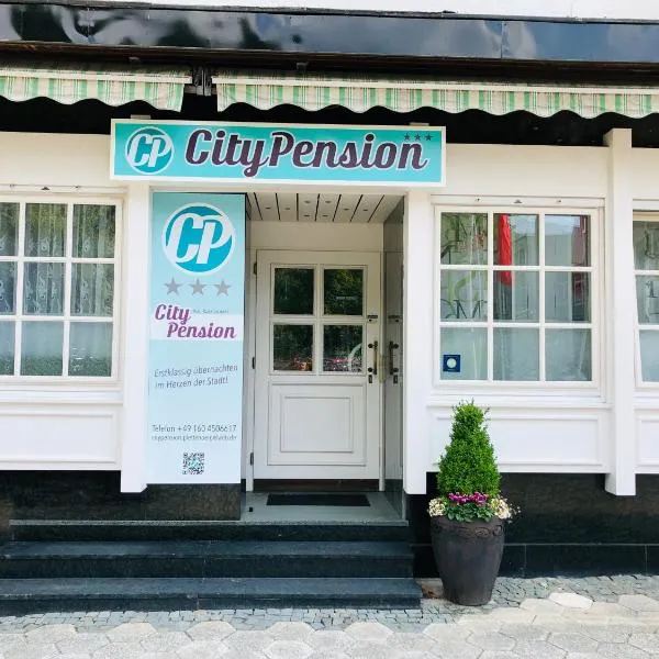 City Pension，位于普莱滕贝格的酒店